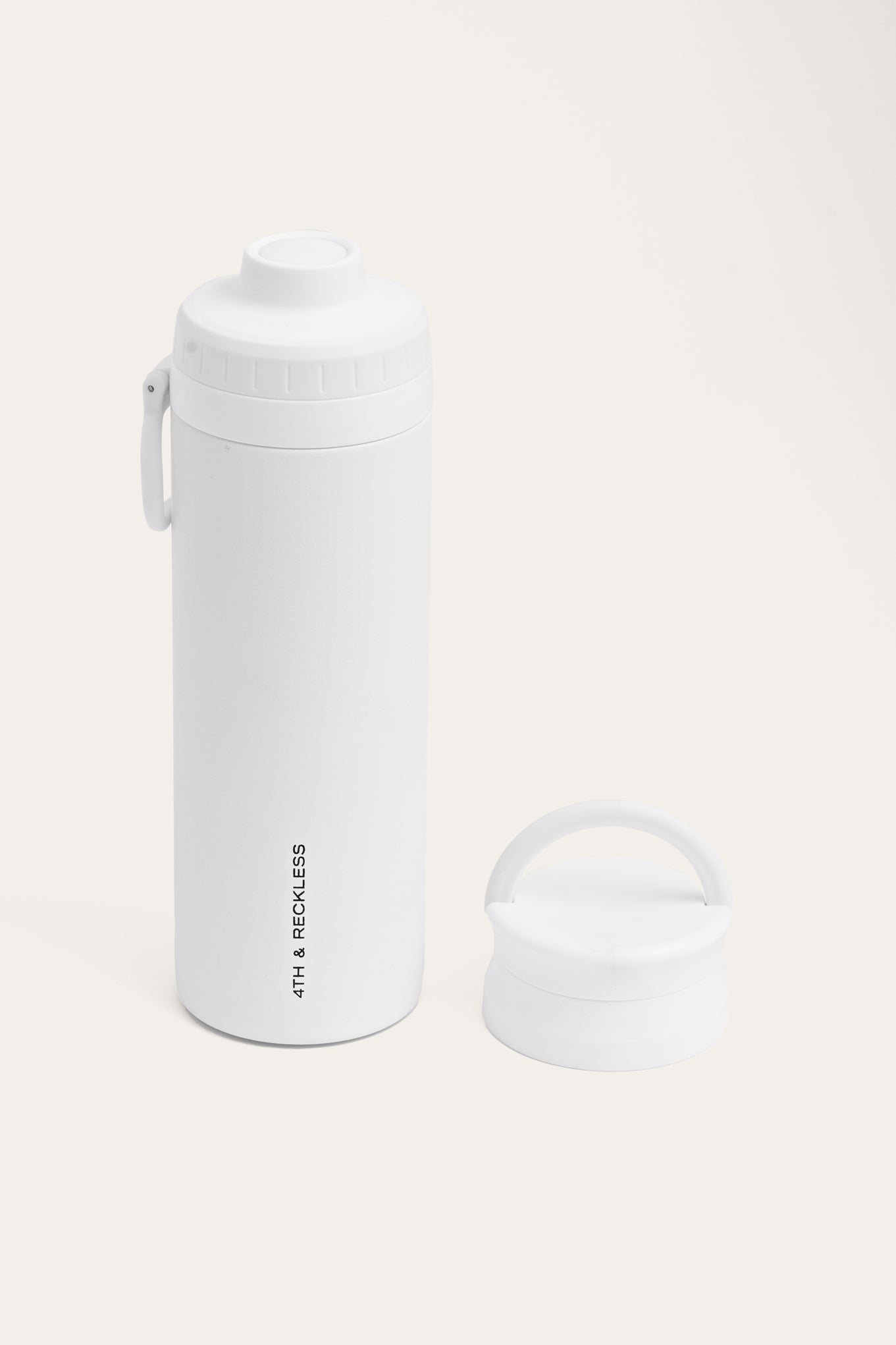 White 4th Sport Shaker Water Bottle